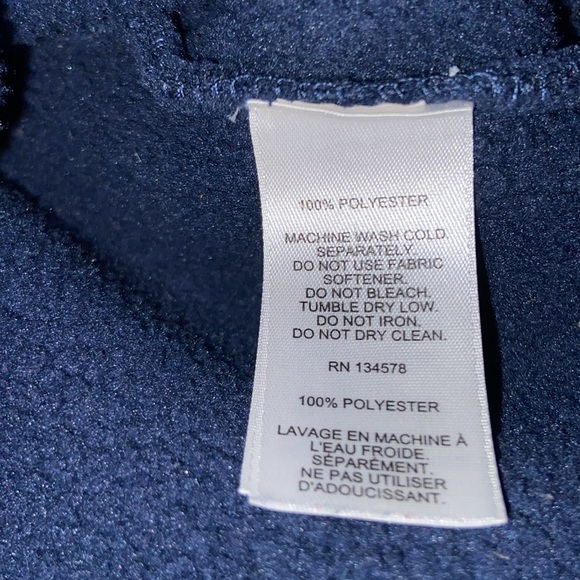 Vineyard Vines 1/2 Zip Sherpa Pullover Size 7 - Picture 4 of 4